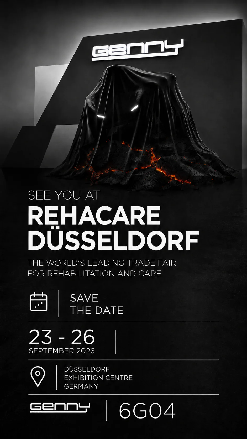 Genny a Düsseldorf — RehaCare 2026