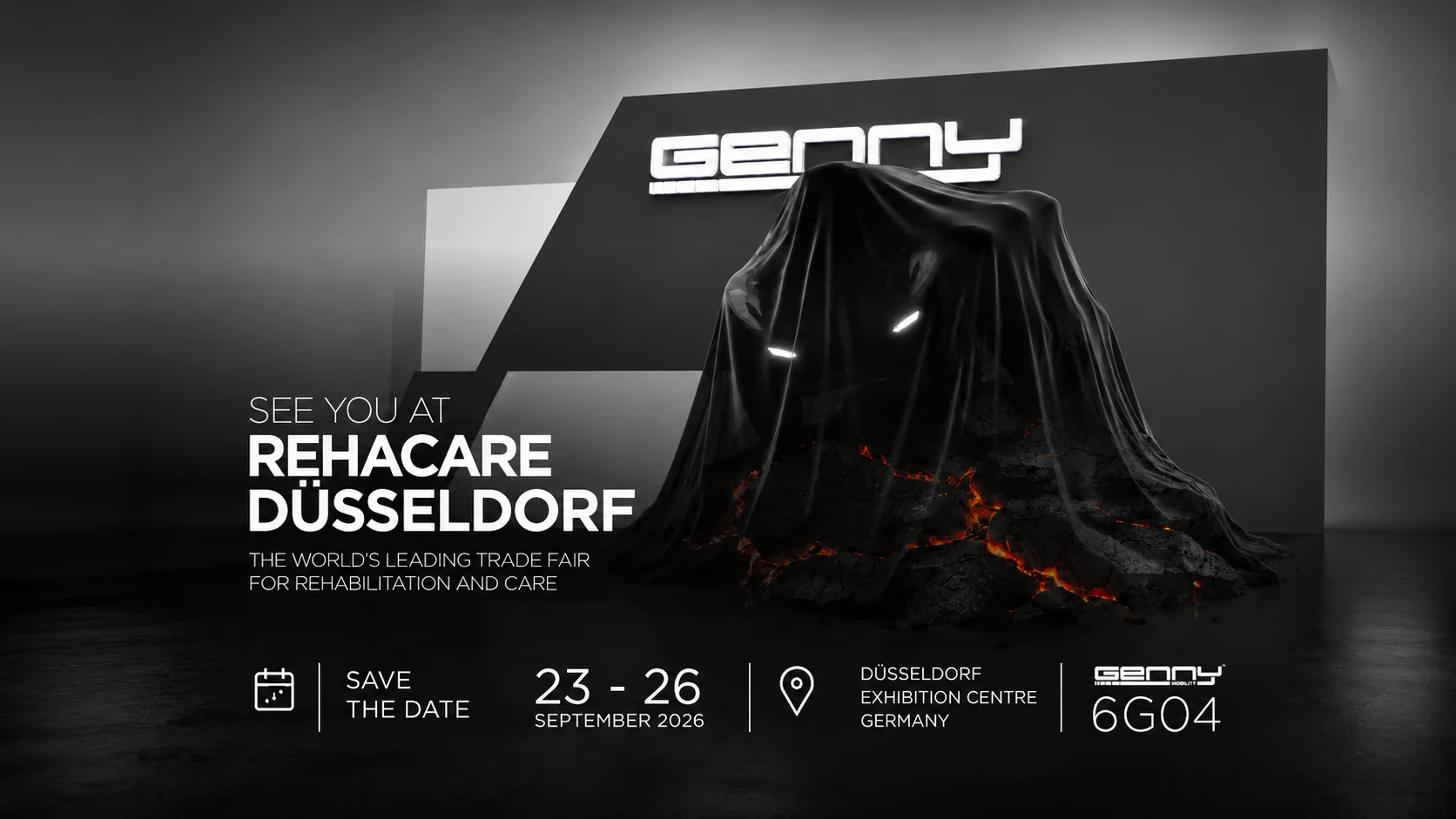 Genny a Düsseldorf — RehaCare 2026